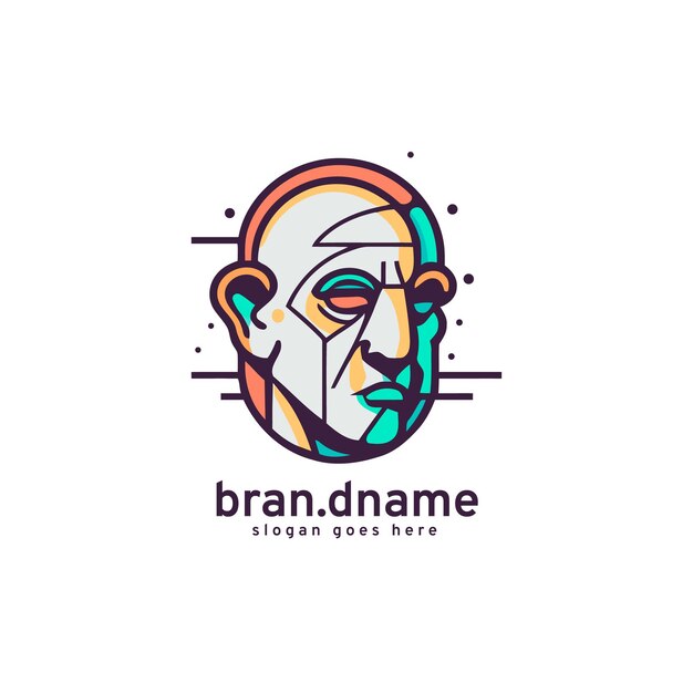 Abstract Portrait Logo