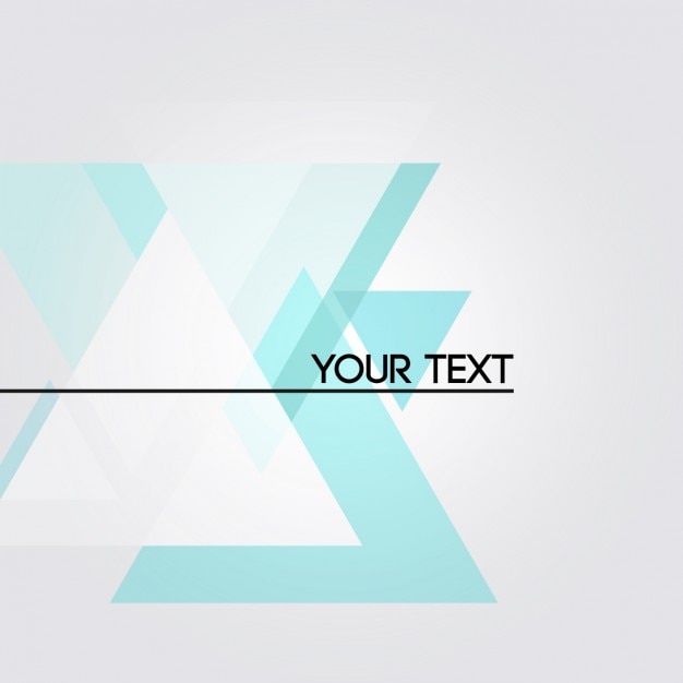 Free Vector abstract poster template