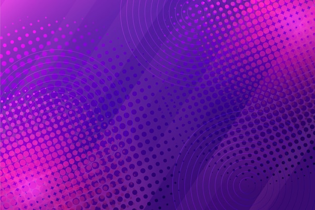 Абстрактный фиолетовый фон полутонов Premium векторы