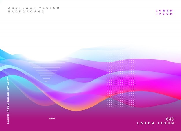 Abstract purple poster design background