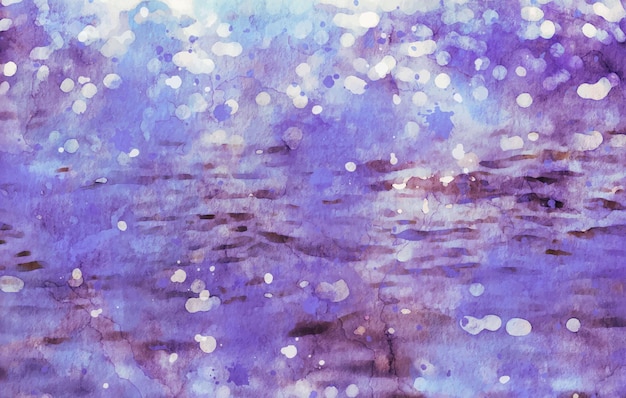 Abstract purple watercolor wall texture