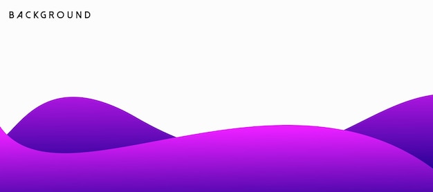 Free vector abstract purple wavy modern light background