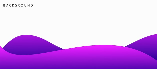 抽象的な紫色の波状のモダンな明るい背景