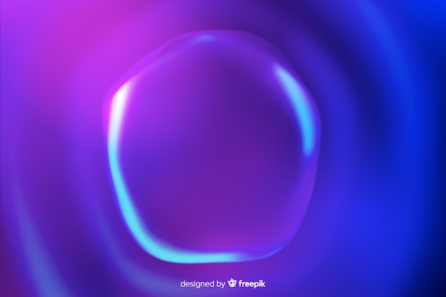 Abstract raindrop of northern lights background