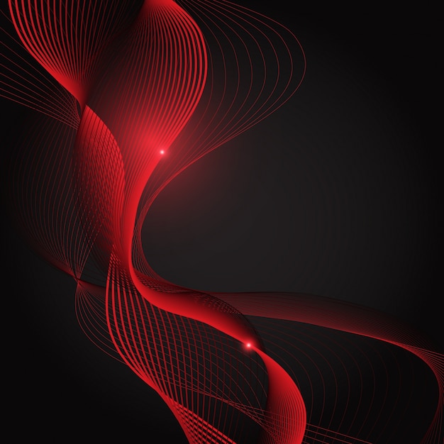 Abstract red background