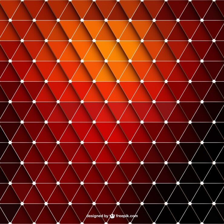 मुफ़्त वेक्टर abstract red triangle background