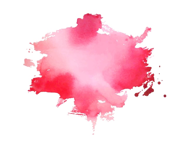 Abstract red watercolor liquid spot grungy background