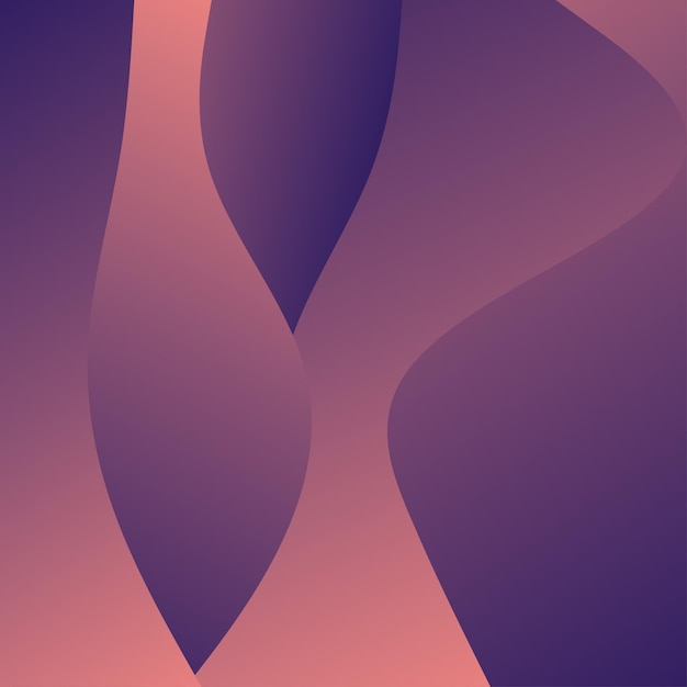無料ベクター 抽象的な赤い波背景動的形状構成ベクトル イラスト
