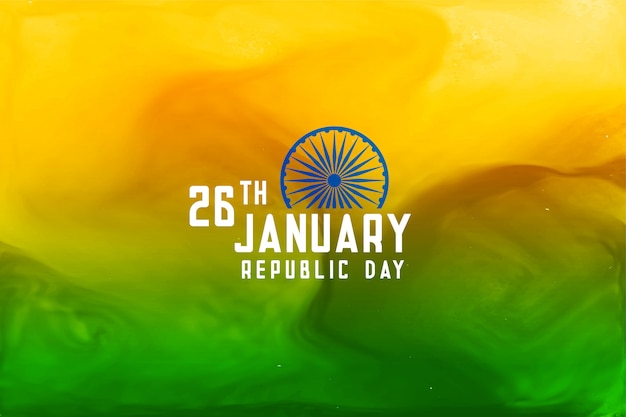 Free vector abstract republic day of india