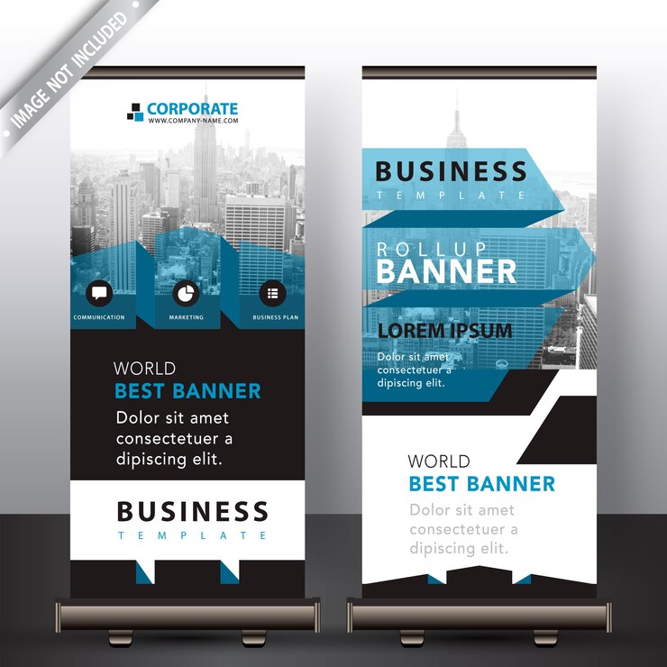 Free Vector abstract roll up in blue ribbon detailed