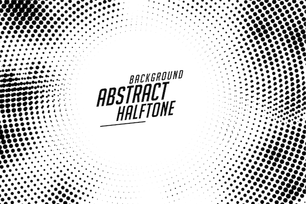 Abstract rounded circular halftone texture background 