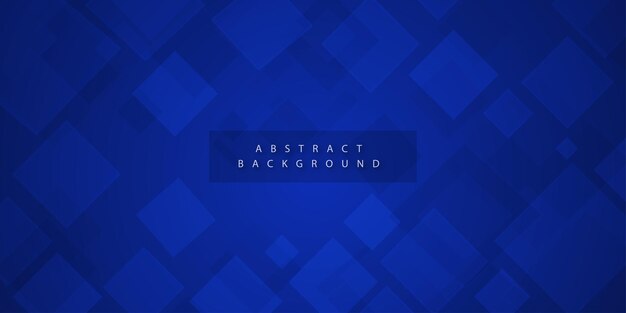 Abstract Royal Blue Colour Rhombus Effect Background Banner Multipurpose Design