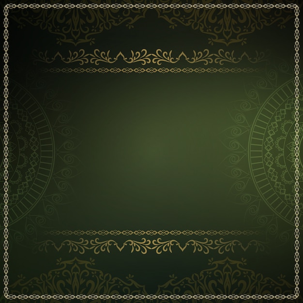 Free vector abstract royal luxury dark green background