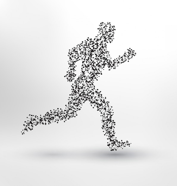 Abstract running design