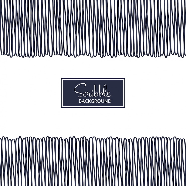 Free Vector abstract  scribble background vector