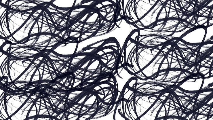 Free Vector abstract scribble background