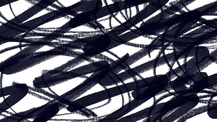 Free Vector abstract scribble background