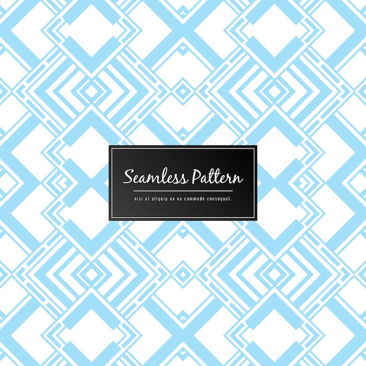 Free Vector abstract seamless pattern design elegant background