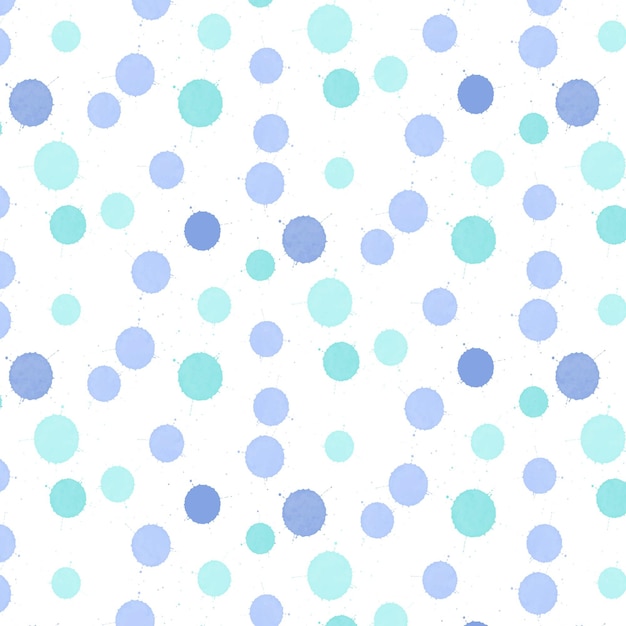 Free vector abstract seamless pattern with dots