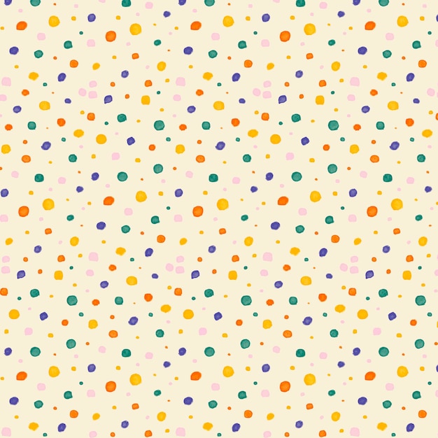 Abstract seamless pattern with dots