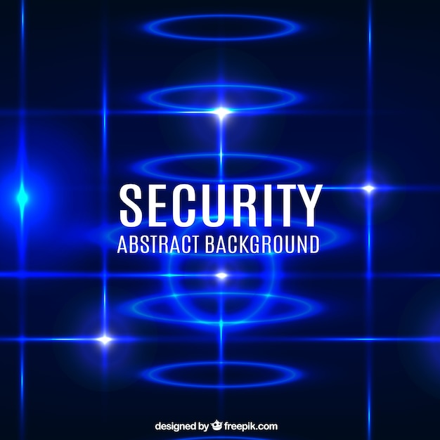 Abstract security background in blue tones