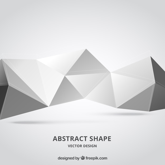 Free vector abstract shape background