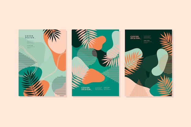 Abstract shapes cover collection