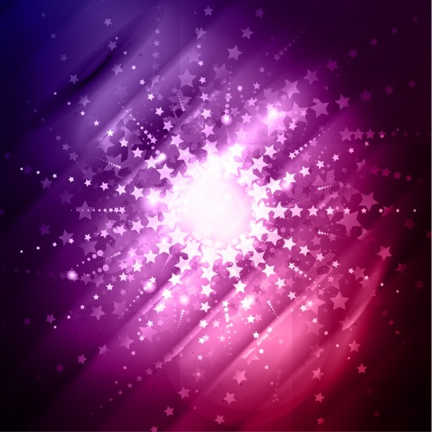Free vector abstract shiny background with stars