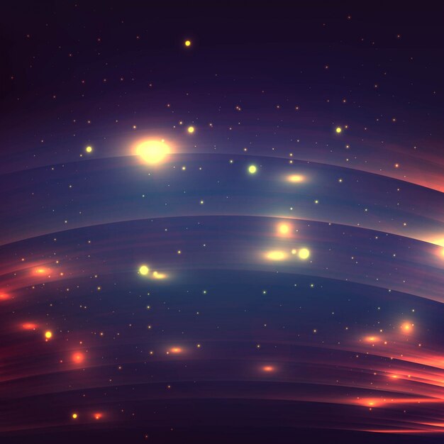 Abstract shiny lights background