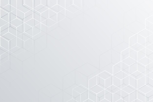 abstract and smooth geometric white background with blank space vector