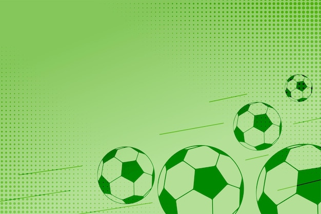abstract soccer or football sports background with text space