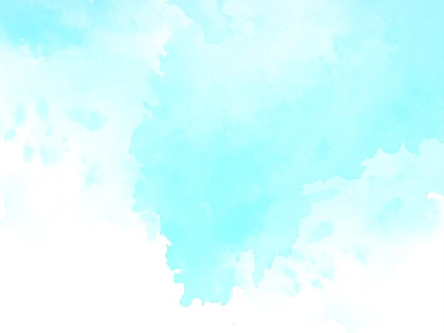 抽象的なソフトブルーの水彩テクスチャデザインの背景