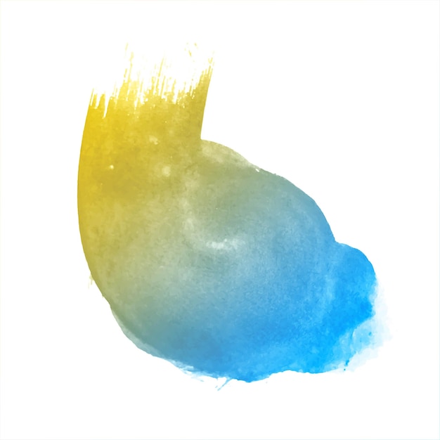 Free vector abstract soft colorful watercolor splash