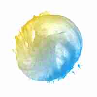 Free vector abstract soft colorful watercolor splash