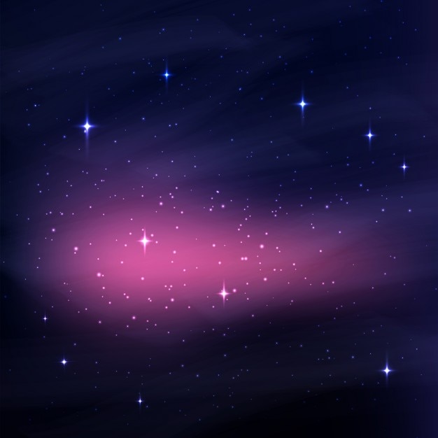 Abstract space background with stars