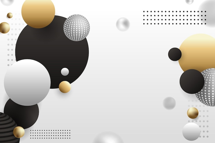 Free Vector abstract spheres background