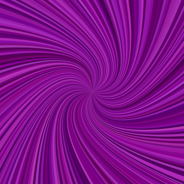 Abstract spiral ray background - vector graphic design from swirling rays