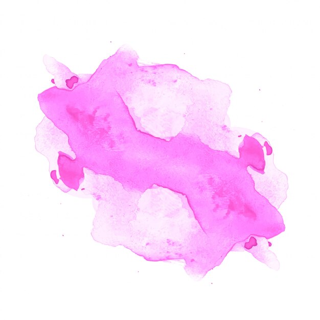 Абстрактный всплеск розовый акварельный фон
