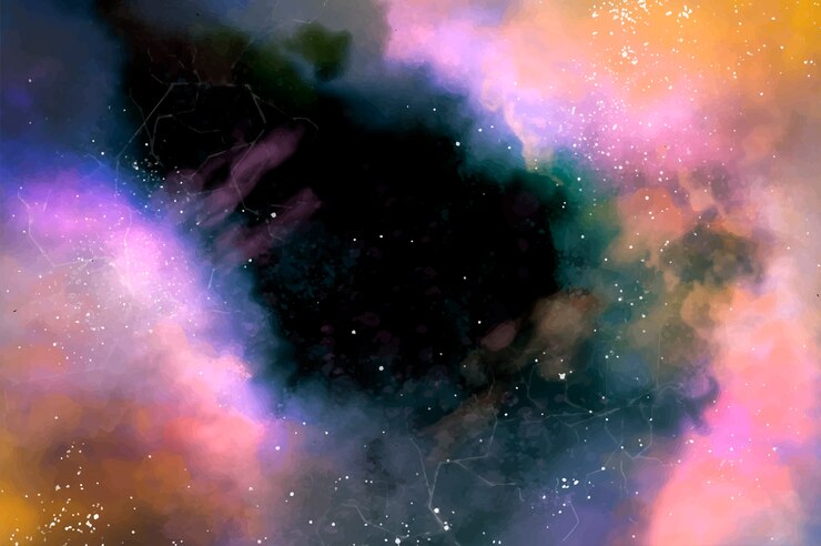 Free Vector abstract splashed watercolor textured background