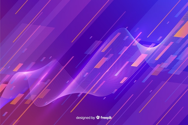 Free vector abstract sport background flat design