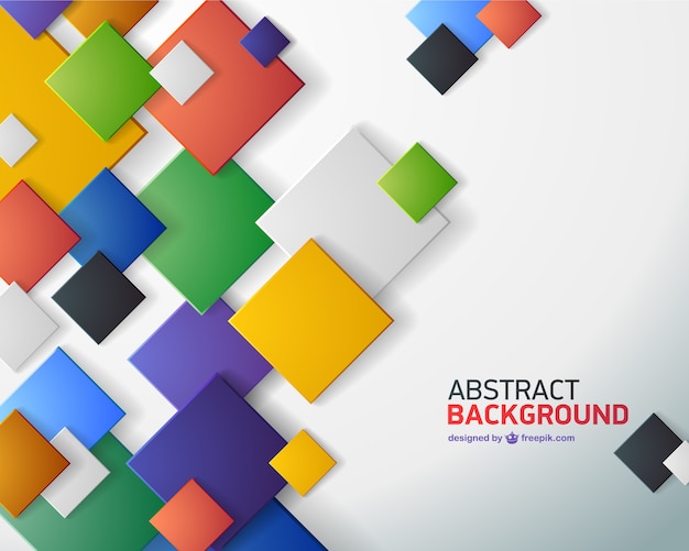 Free vector abstract squares background images