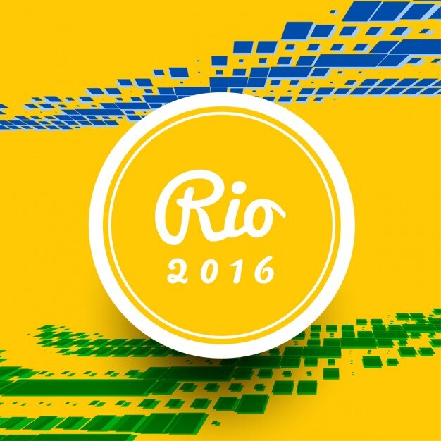 abstract squares yellow rio background