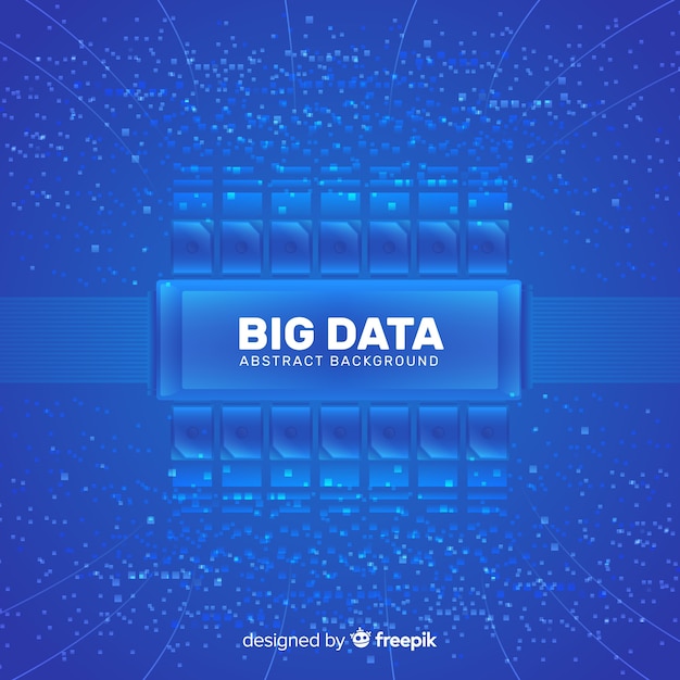 abstract style big data background design