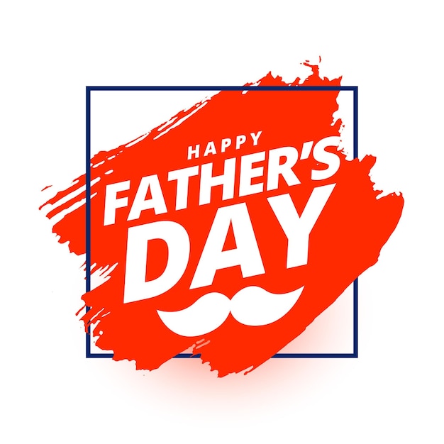 Abstract style happy father's day background