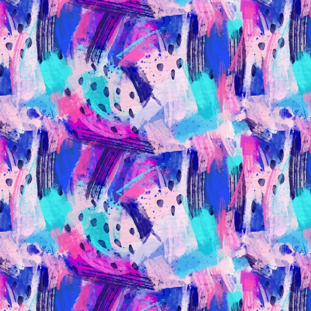 Abstract style watercolor pattern