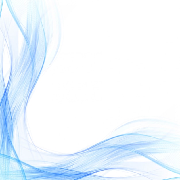 Abstract stylish business blue wave background