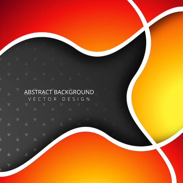 Free vector abstract stylish colorful wave background