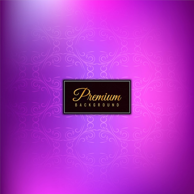 Free vector abstract stylish premium purple background