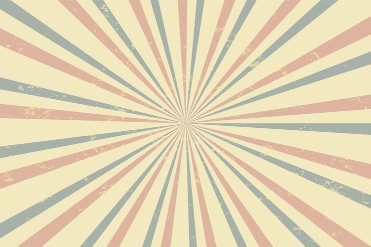 Free Vector abstract sunburst carnival background in retro style vector