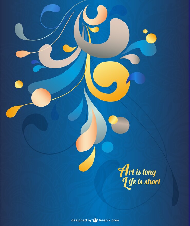 मुफ़्त वेक्टर abstract swirls template